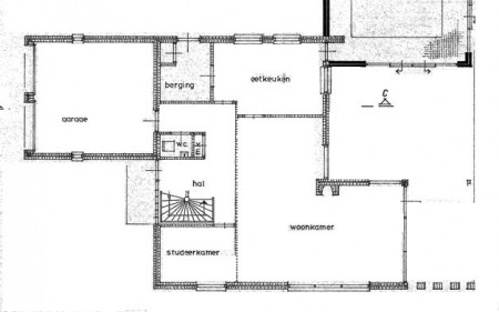 Plattegrond bestaand